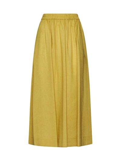 Shop Kaos Icona Skirts In Yellow