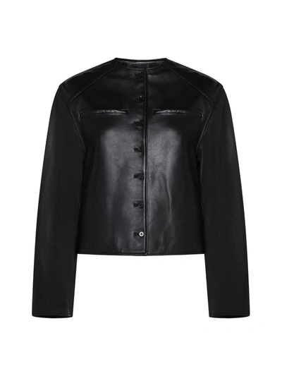 Shop Loulou Studio Jackets In Black