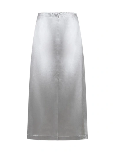 Shop Loulou Studio Skirts In Silver Grey