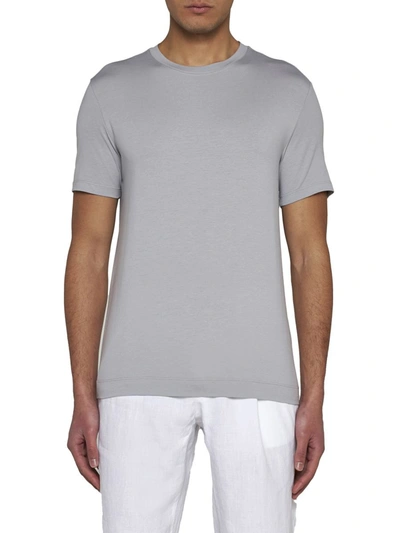 Shop Malo T-shirts And Polos In Baltic Gray