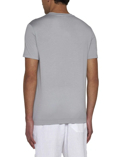 Shop Malo T-shirts And Polos In Baltic Gray
