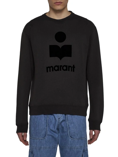 Shop Isabel Marant Marant Sweaters In Faded Black