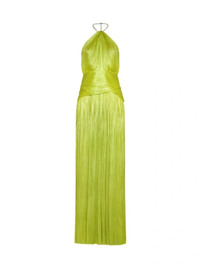 Shop Maria Lucia Hohan Marialucia Hohan Dresses In Lime