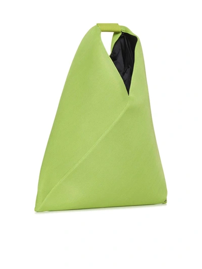 Shop Mm6 Maison Margiela Bags In Lime Green