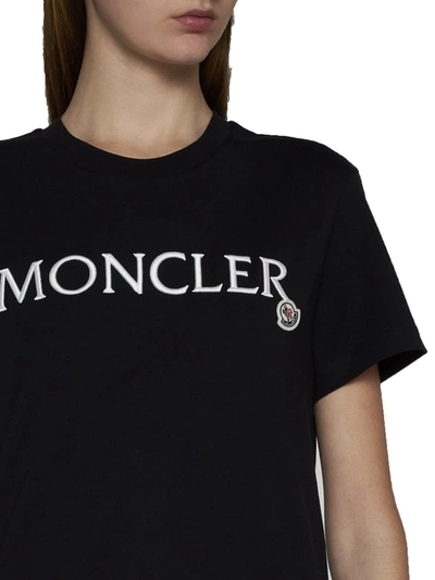 Shop Moncler T-shirts And Polos In Black