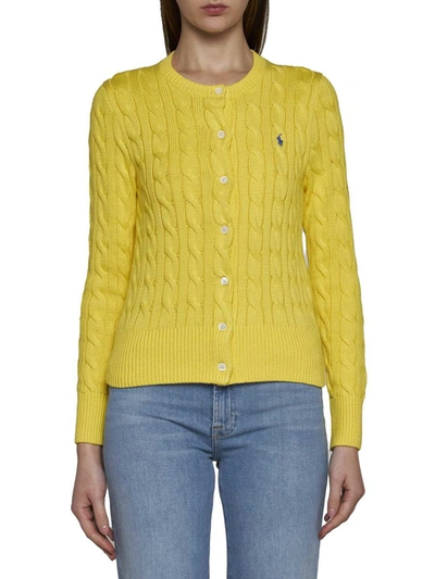 Shop Polo Ralph Lauren Sweaters In Coastal Yellow