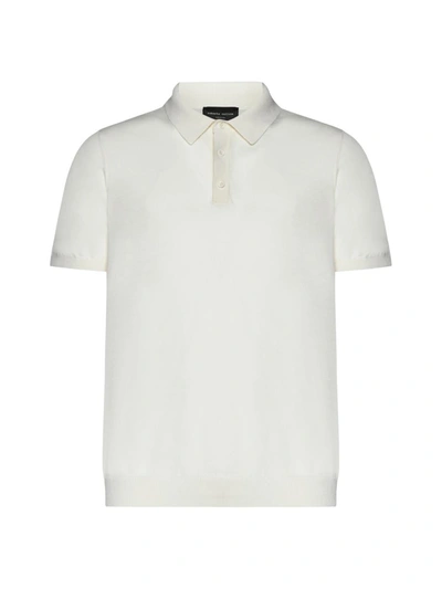 Shop Roberto Collina T-shirts And Polos In Latte