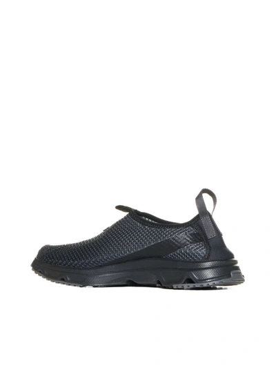 Shop Salomon Sneakers In Black/magnet/black