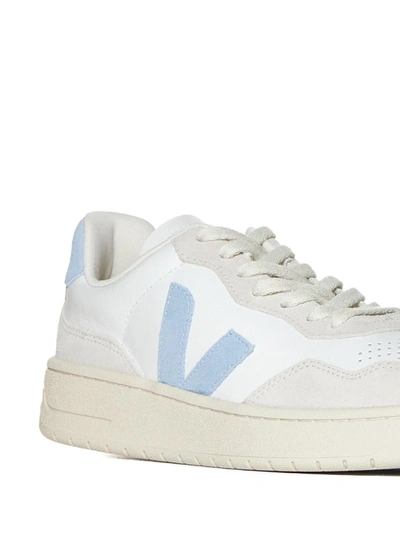 Shop Veja Sneakers In Extra-white_steel