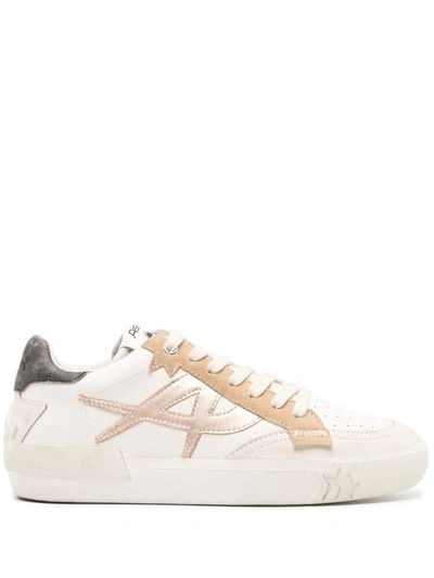 Ash Logo Patch Low In Beige