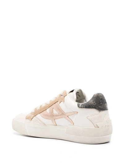 Ash Logo Patch Low In Beige