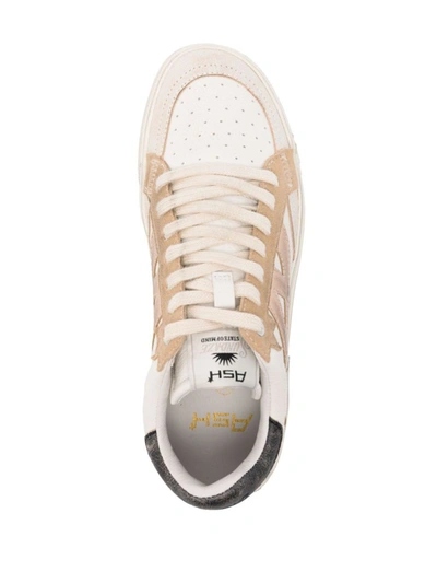 Ash Logo Patch Low In Beige