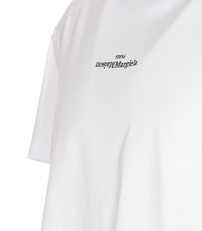Shop Maison Margiela T-shirts And Polos In White