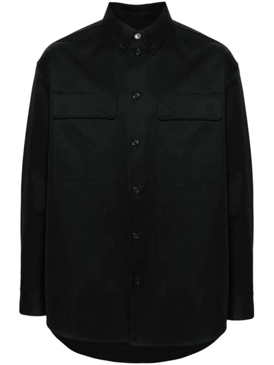 Shop Off-white Military Overshirt Clothing In Black