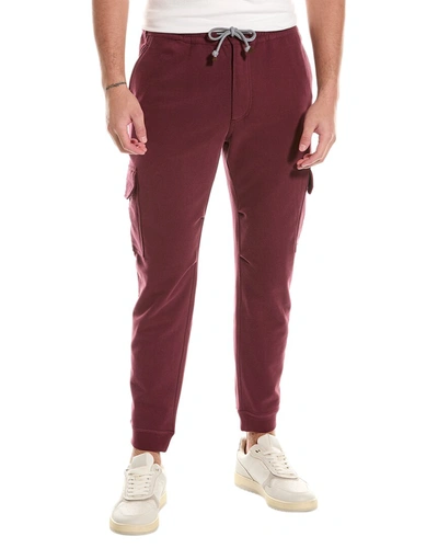 Shop Brunello Cucinelli Trouser In Red