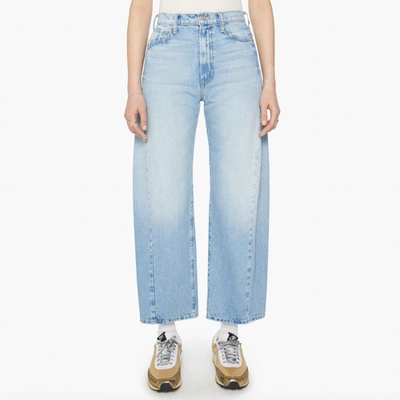 Shop Mother Women's The Half Pipe Ankle Jeans In Blue