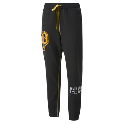 Shop Puma Men's Dylan Basketball Pants In Black