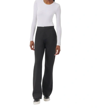 Shop Atm Anthony Thomas Melillo Ponte Straight Leg Pant In Black