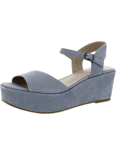 Shop Eileen Fisher Womens Open Toe Ankle Strap Wedge Sandals In Multi