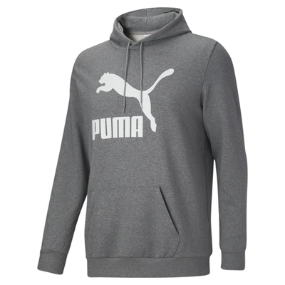 Shop Puma Men's Classics Logo Hoodie Big & Tall In Multi
