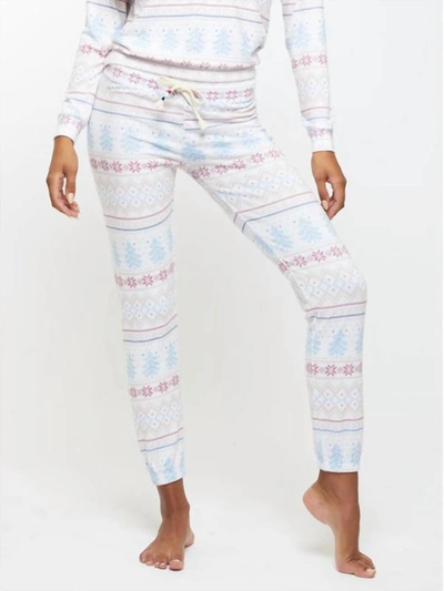 Sol Angeles Fair Isle Jogger In Multi