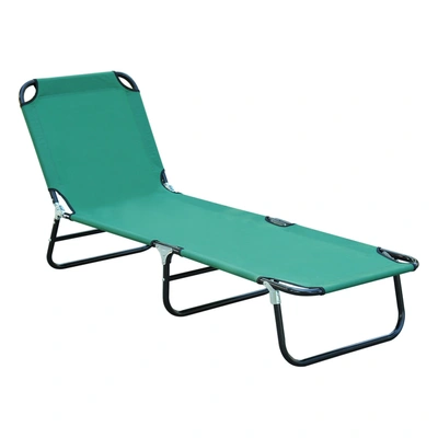 Shop Simplie Fun Foldable Outdoor Chaise Lounge Chair
