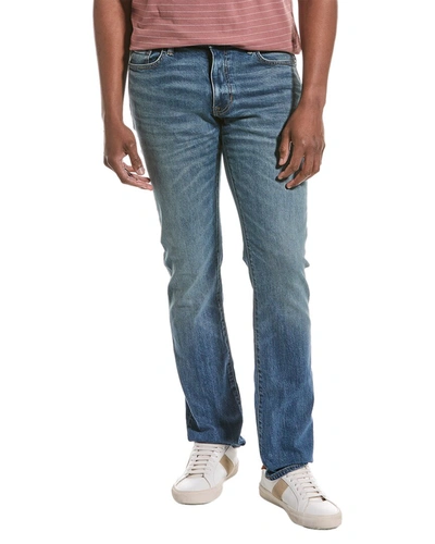 Shop Vince Woodstock Slim Jean In Blue
