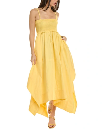 Shop A.l.c A. L.c. Adriana Dress In Yellow