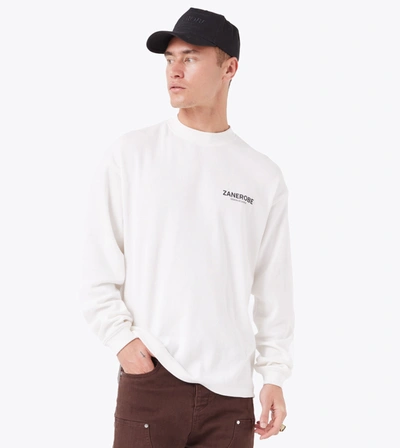 Shop Zanerobe Zds Thermal Box ++ Ls Tee Gd Vintage White