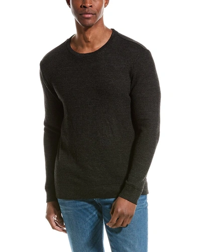 Shop Sol Angeles Thermal Pullover In Black