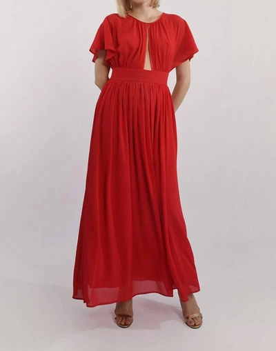 Shop Molly Bracken Liss Dress In Red