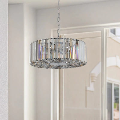 Shop Simplie Fun Modern Crystal Chandelier For Living-room Round Cristal Lamp Luxury Home Decor Light Fixture