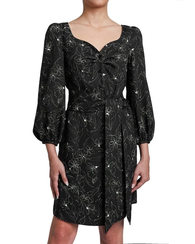 Shop Santorelli Nora Sheath Dress In Black