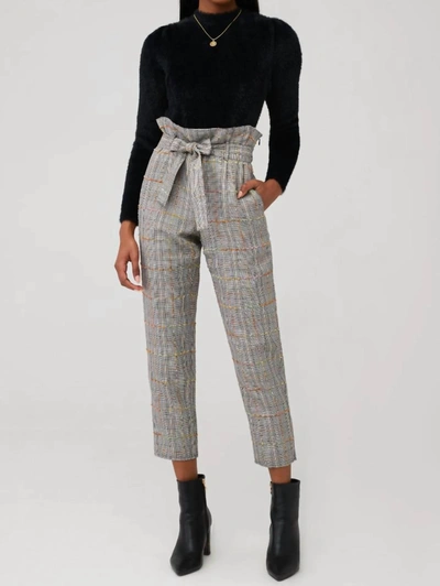 Shop Amanda Uprichard Tessi Pants In Brown Multi