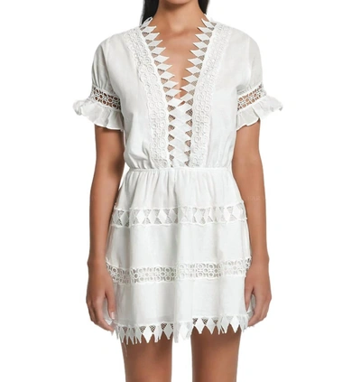 Shop Peixoto Ora Dress In White