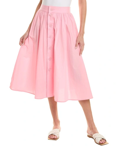 Shop Hermoza Nichol Skirt In Pink