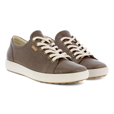 Shop Ecco Soft 7 Sneaker In Taupe In Grey