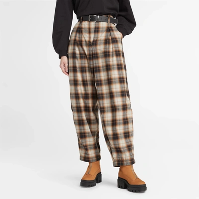 Shop Timberland Women's Plaid Pant In Multi