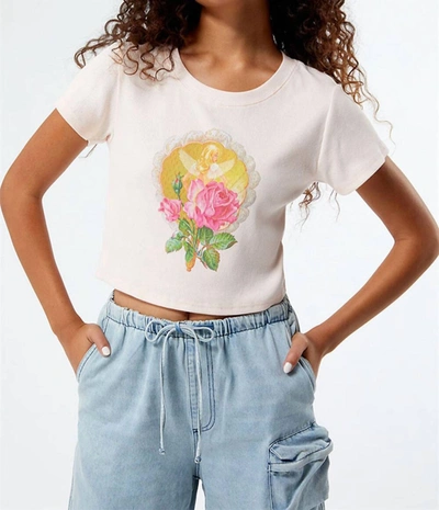 Shop Boys Lie Room To Grow Mini Tee In Blush In Gold