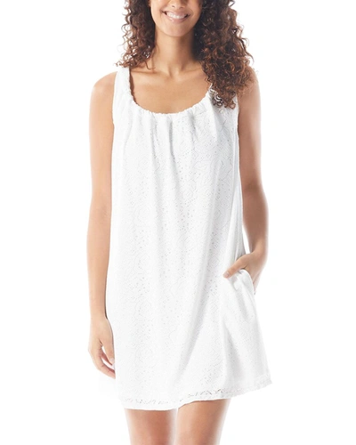 Shop Beach House Colette Adjustable Tank Dress In White