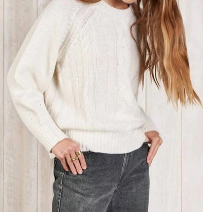 Shop Parrishla Rowan Sweater In Snow In White