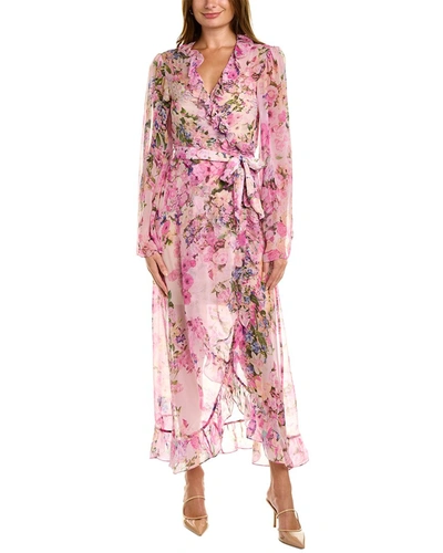 Shop Rococo Sand Cape Dress In Pink