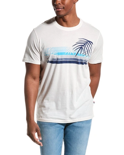 Shop Sol Angeles Palma Crew T-shirt In White