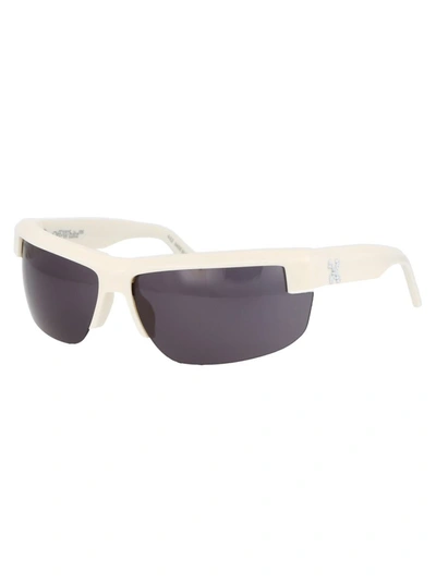 Off-white Unisex Toledo 75mm Sunglasses In 0107 White