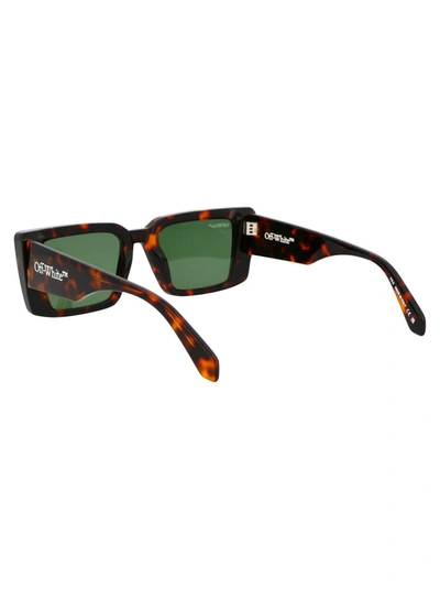 Shop Off-white Sunglasses In 6055 Havana