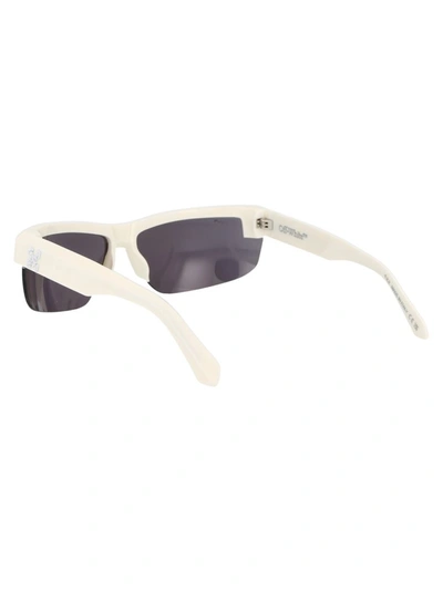 Off-white Unisex Toledo 75mm Sunglasses In 0107 White