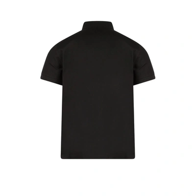 Shop Saint Laurent Polo Shirt In Black