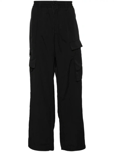 Shop Y-3 Adidas Nylon Pants Clothing In Black