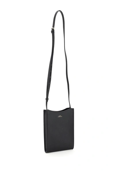 Shop Apc A.p.c. Jamie Mini Crossbody Bag In Black
