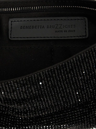 Shop Benedetta Bruzziches 'your Best Friend La Grande' Shoulder Bag In Black